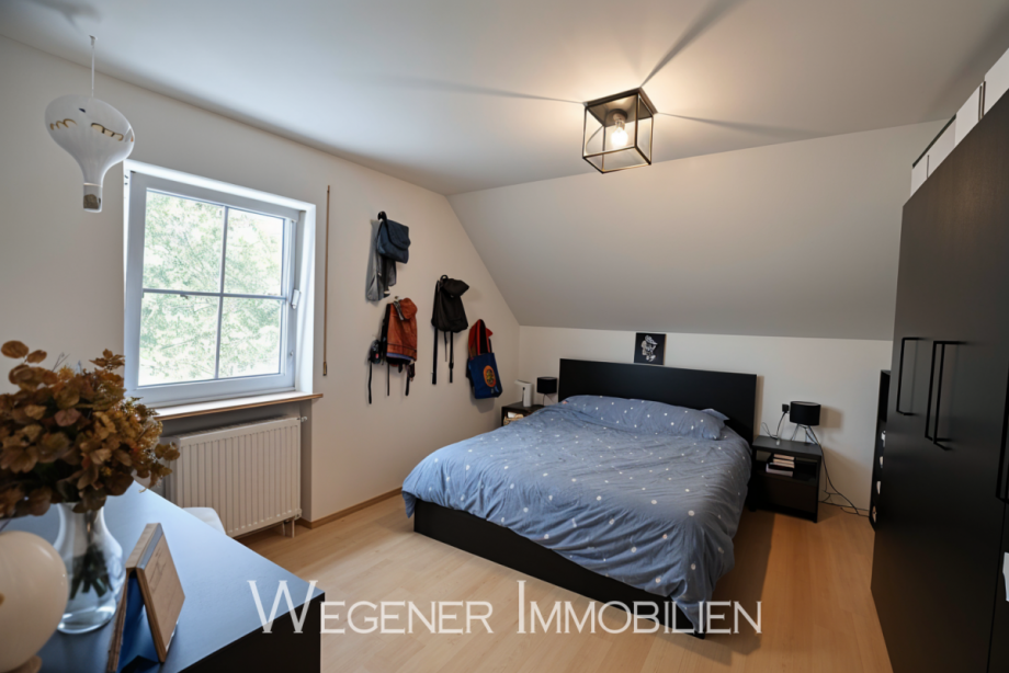 Schlafen Dachgeschosswohnung M�nchen