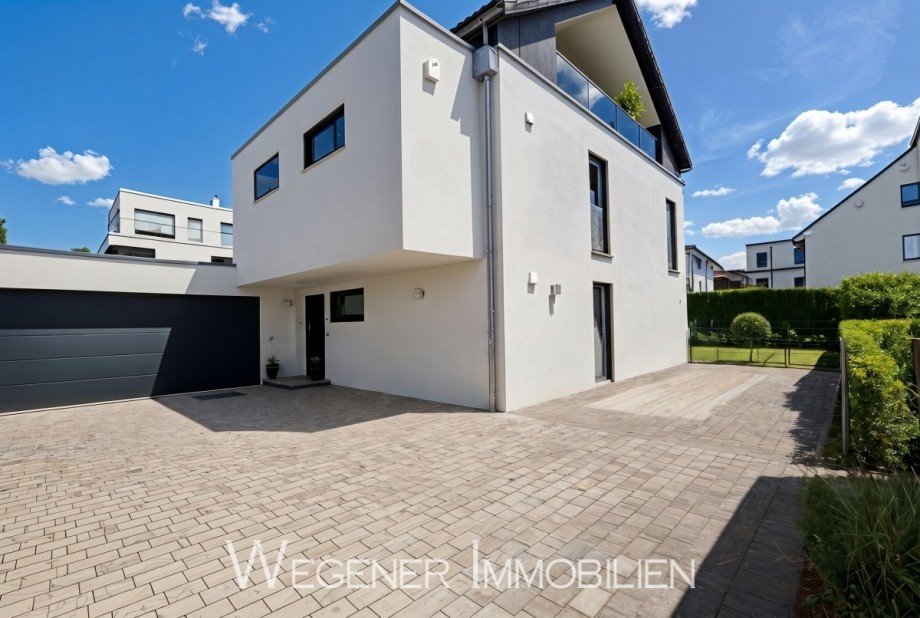 Hausansicht Maisonettewohnung Haar